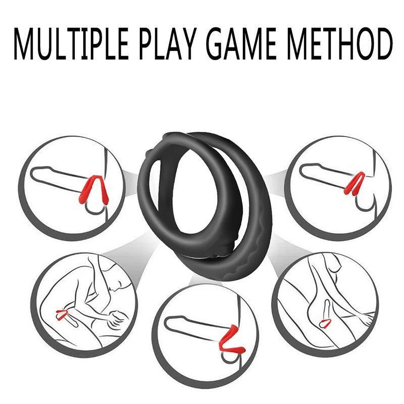 Double Pleasure Delay Stronger Ring 1 pcs - Image 2