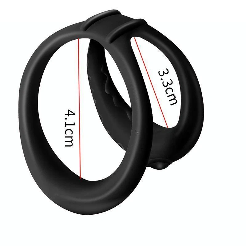 Double Pleasure Delay Stronger Ring 1 pcs - Image 3