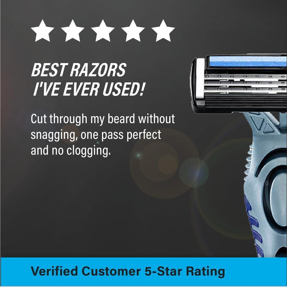 BIC Flex 3 Triple Blade Razor For Couple 4 Blade - Image 3
