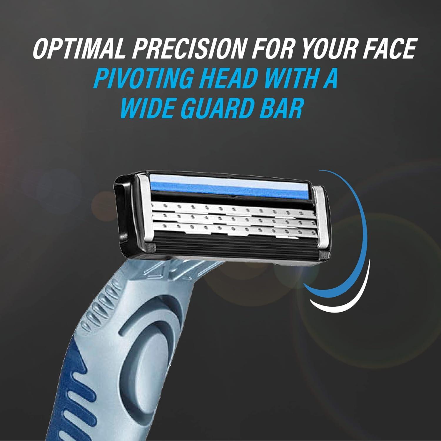 BIC Flex 3 Triple Blade Razor For Couple 4 Blade - Image 5