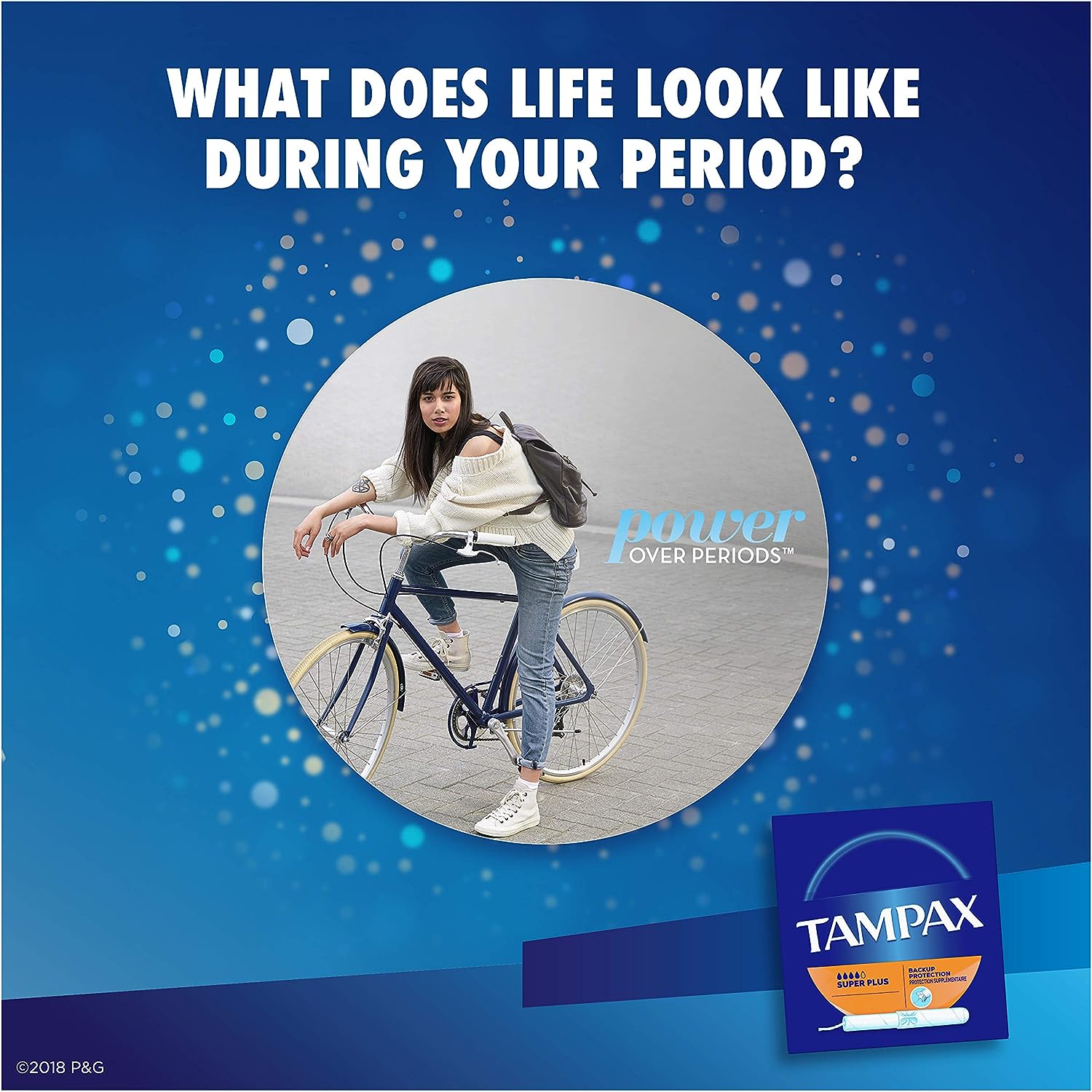 Tampax Cardboard Applicator Tampons (Super Plus Flow) 20pcs - Image 2