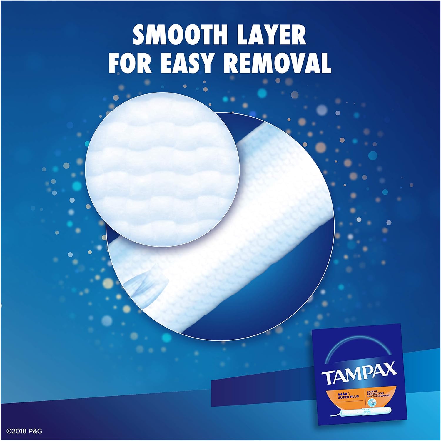 Tampax Cardboard Applicator Tampons (Super Plus Flow) 20pcs - Image 3