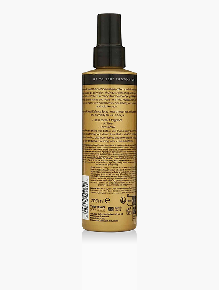Harmony Gold Heat Defence Spray 200ml - Image 2