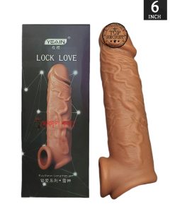 ₀̷₁̷Lock Love Raytheon Liquid Silicone Condom 6 inch