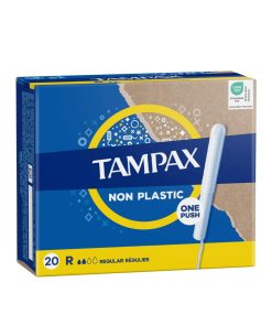 Tampax Regular Tampons With Cardboard Applicator 20's Pack