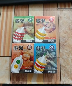 Alternative view of AOBO Dragoon Loop Condom 4 box Combo