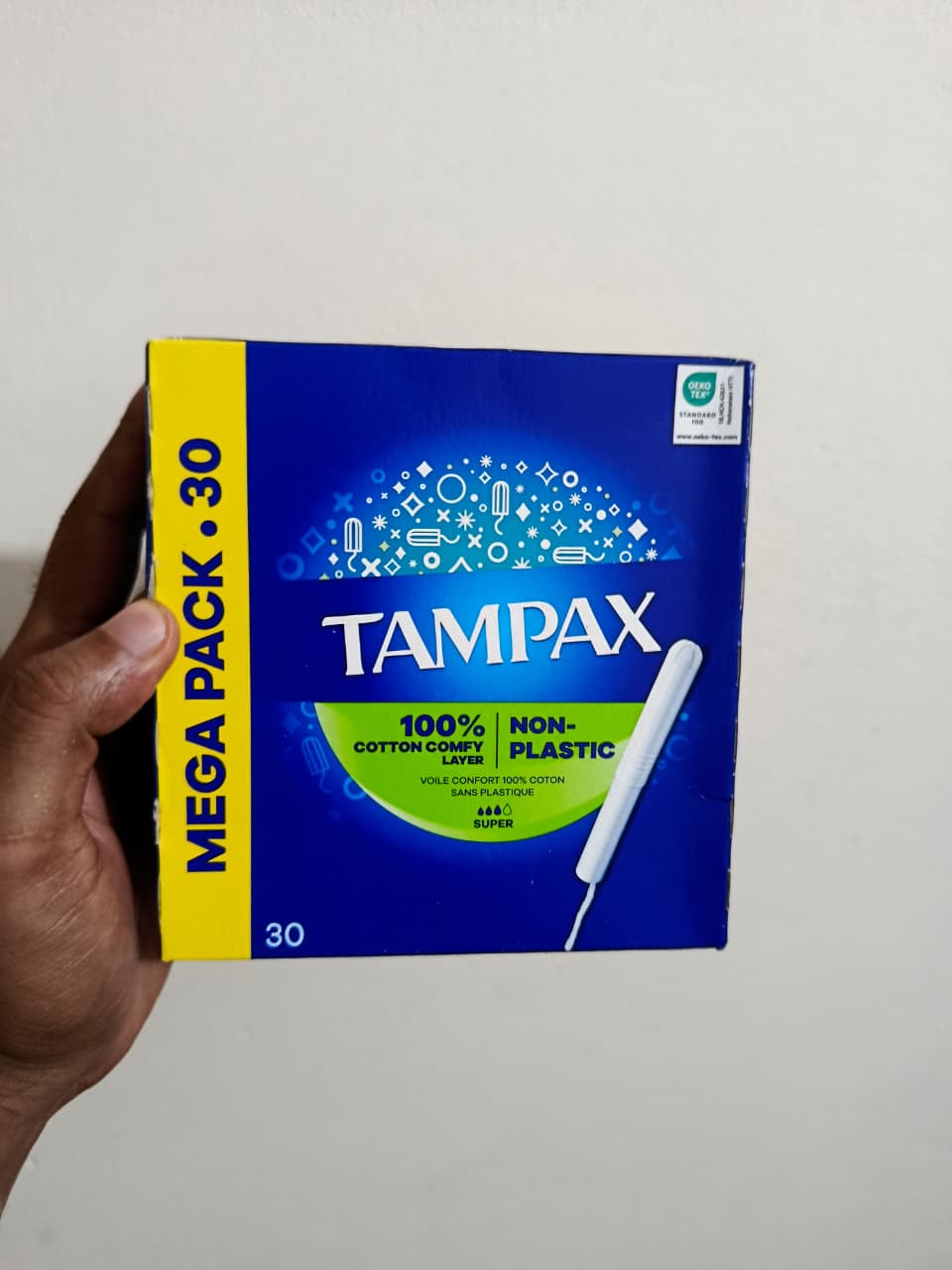 Tampax Super Plus Tampons with Applicator 30 pack - Image 3