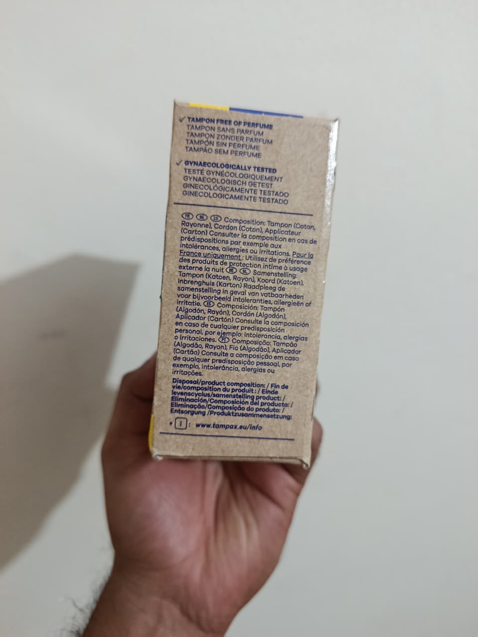 Tampax Regular Tampons With Cardboard Applicator 20's Pack - Image 5