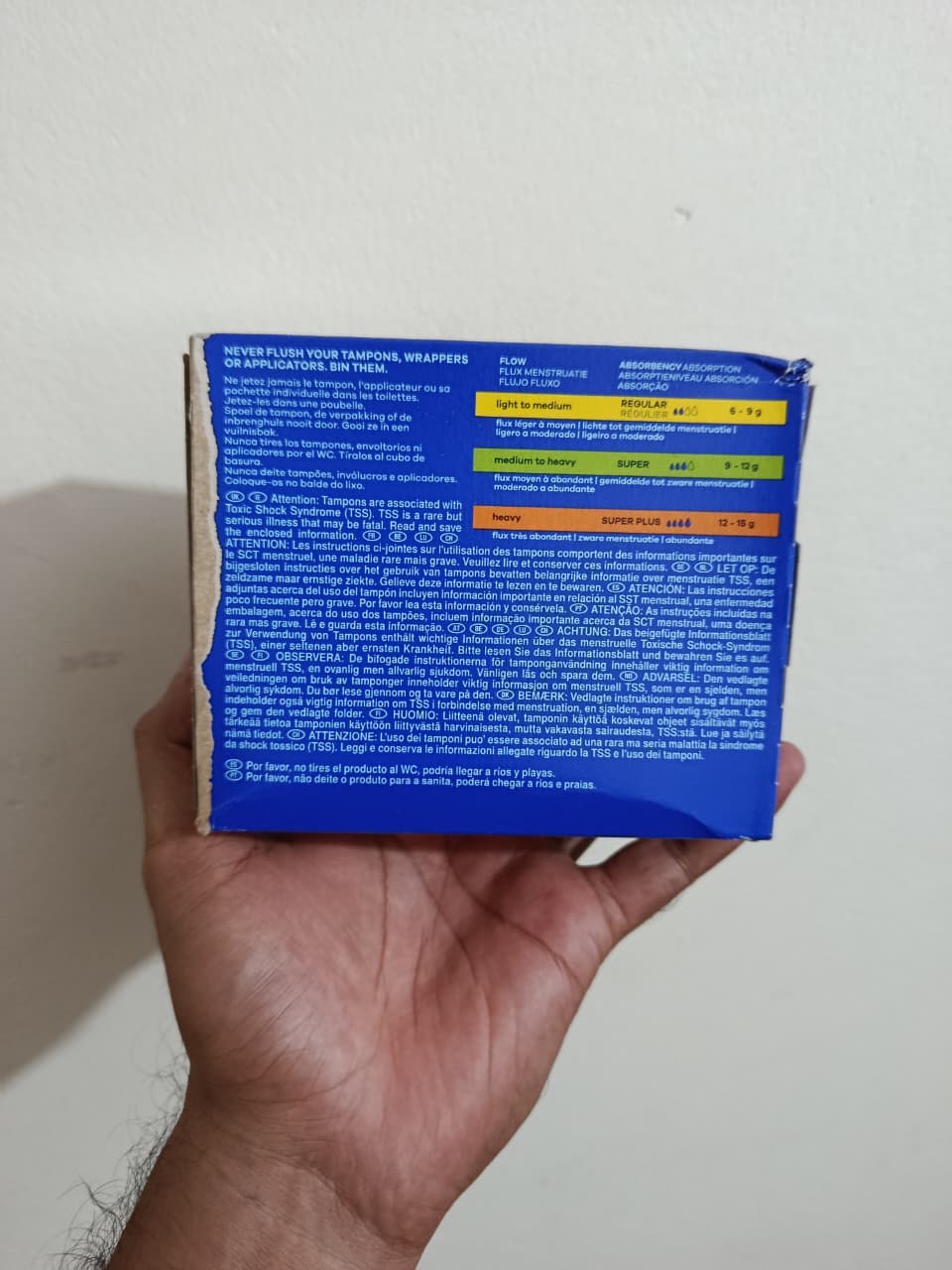 Tampax Regular Tampons With Cardboard Applicator 20's Pack - Image 3