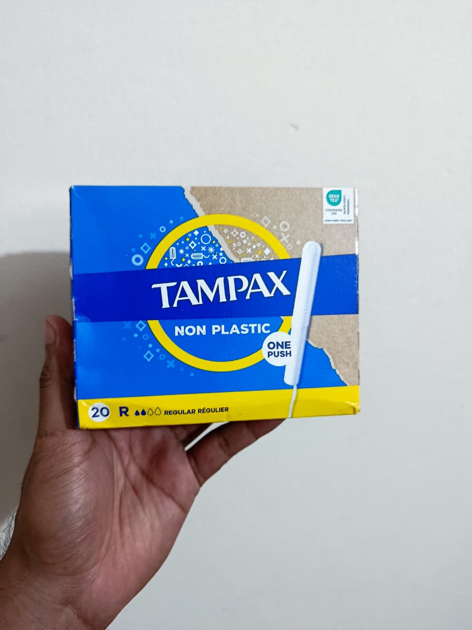 Tampax Regular Tampons With Cardboard Applicator 20's Pack - Image 2