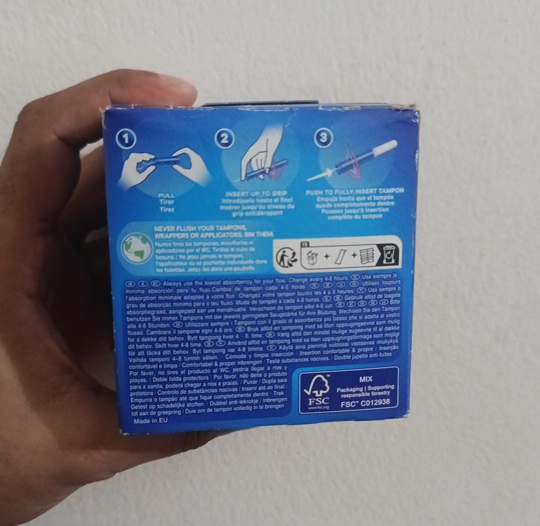 Tampax Compak Reguler Tampons with Applicator 18 Pcs - Image 3