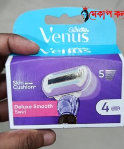 Alternative view of Gillette Venus Deluxe Swirl Razor Blades 4 Count