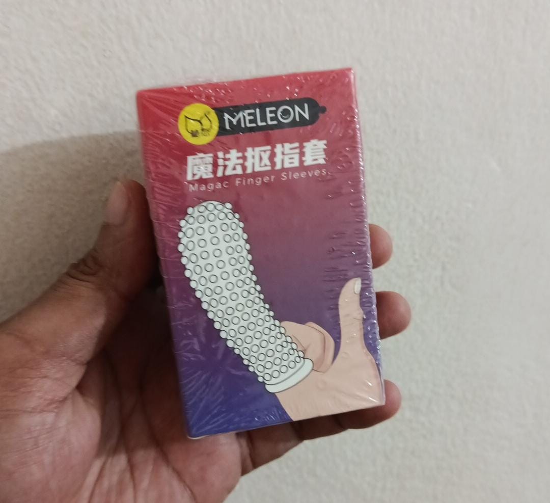 MELEON Double Finger Dotted Condom 2 pairs - Image 3