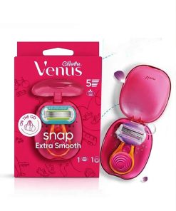 Gillette Venus Snap Extra Smooth Razor with Pink Case