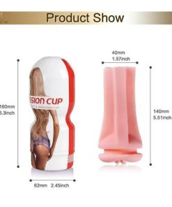Alternative view of ₀̷₁̷ Pussy Model Passion Masturbator Cup For Men