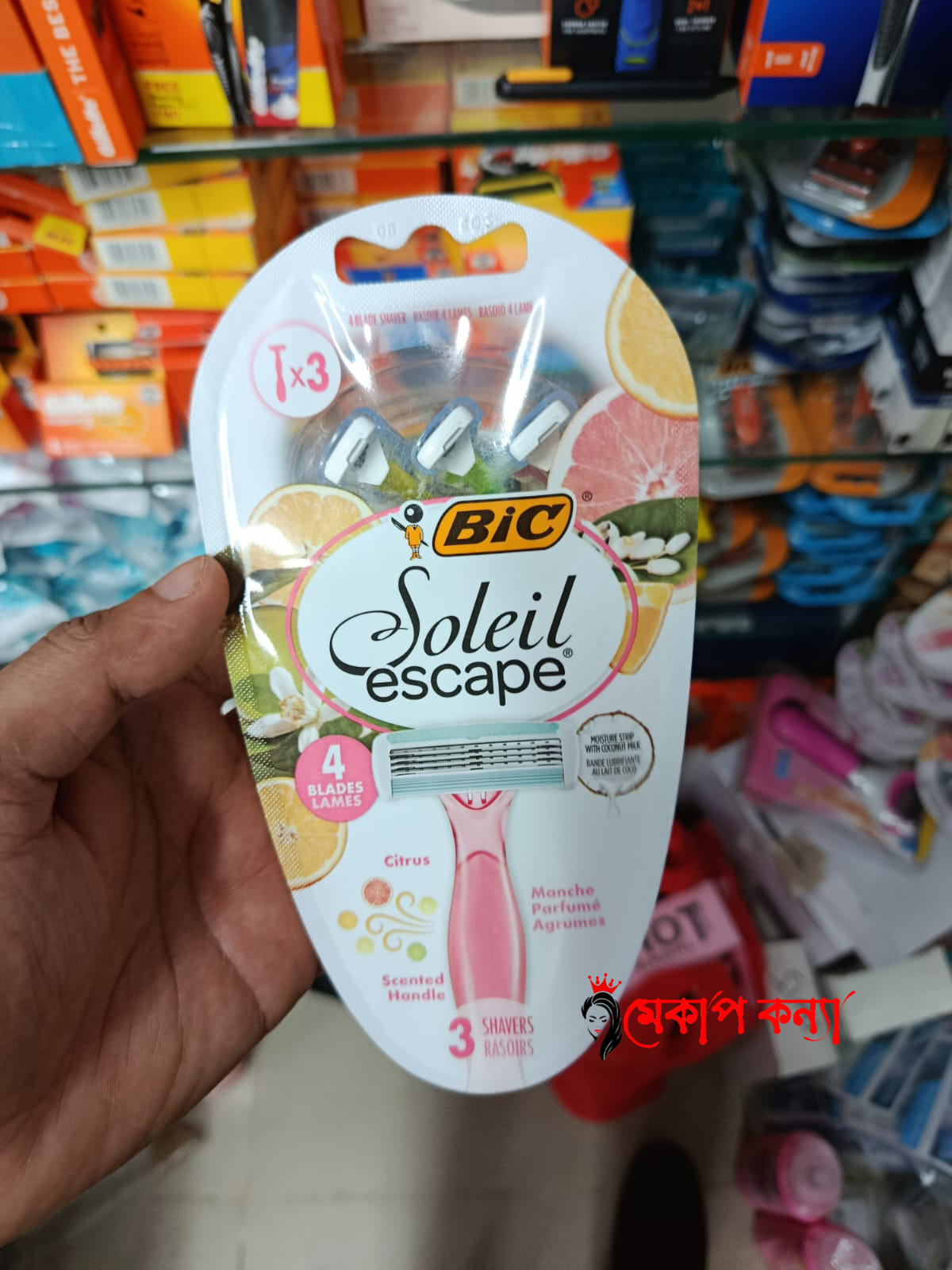 BIC Soleil Escape Women's Razors 3 Blade - Image 5