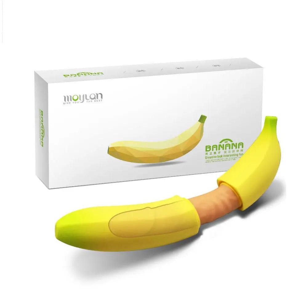Moylan Banana Vibrator G-Spot Silicone Dildo For Women - Image 6
