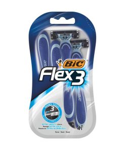 BIC Flex 3 Triple Blade Razor For Couple 4 Blade